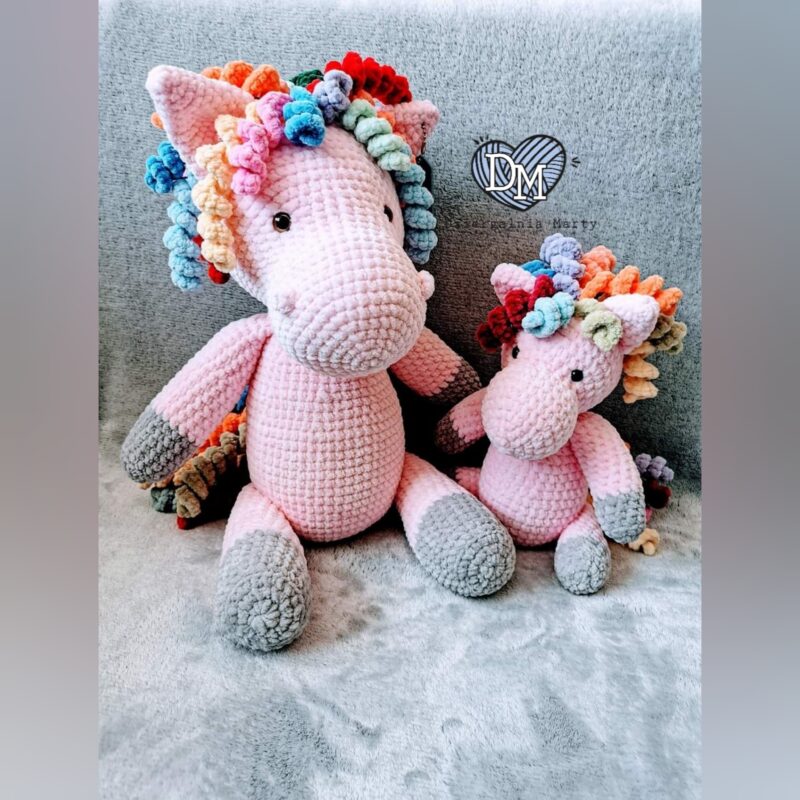 Kucyki z kolorową grzywą [pdf] [pl]