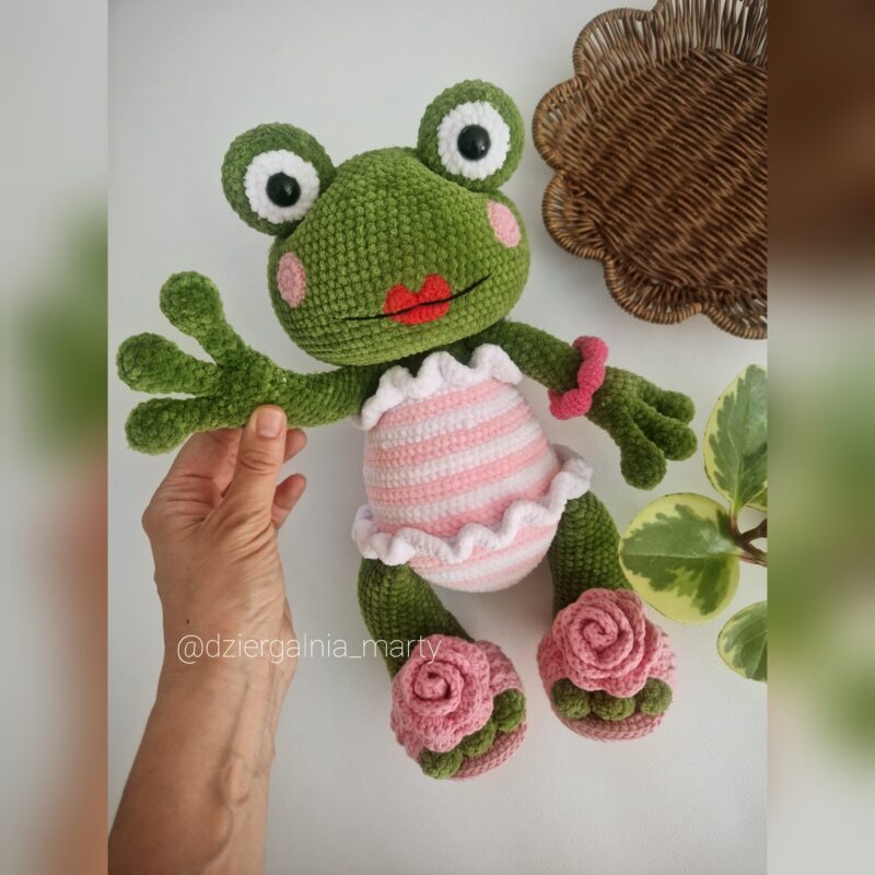Wzór szydełkowy: Baby Hugs Collection: Żabka Amanda [pdf] [pl]