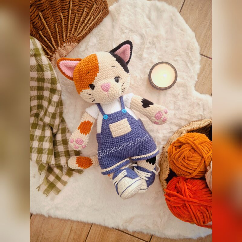 Wzór szydełkowy: Baby Hugs Collection - Kotek Maurycy [pdf] [pl]